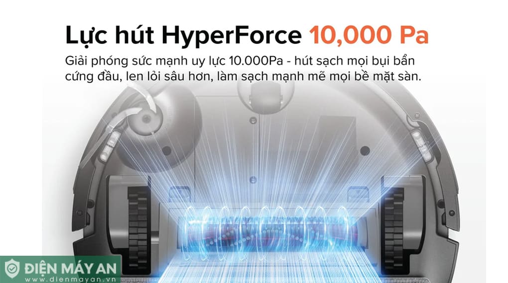 Robot hút bụi lau nhà Roborock Q10 VF+ (Plus) - Đen